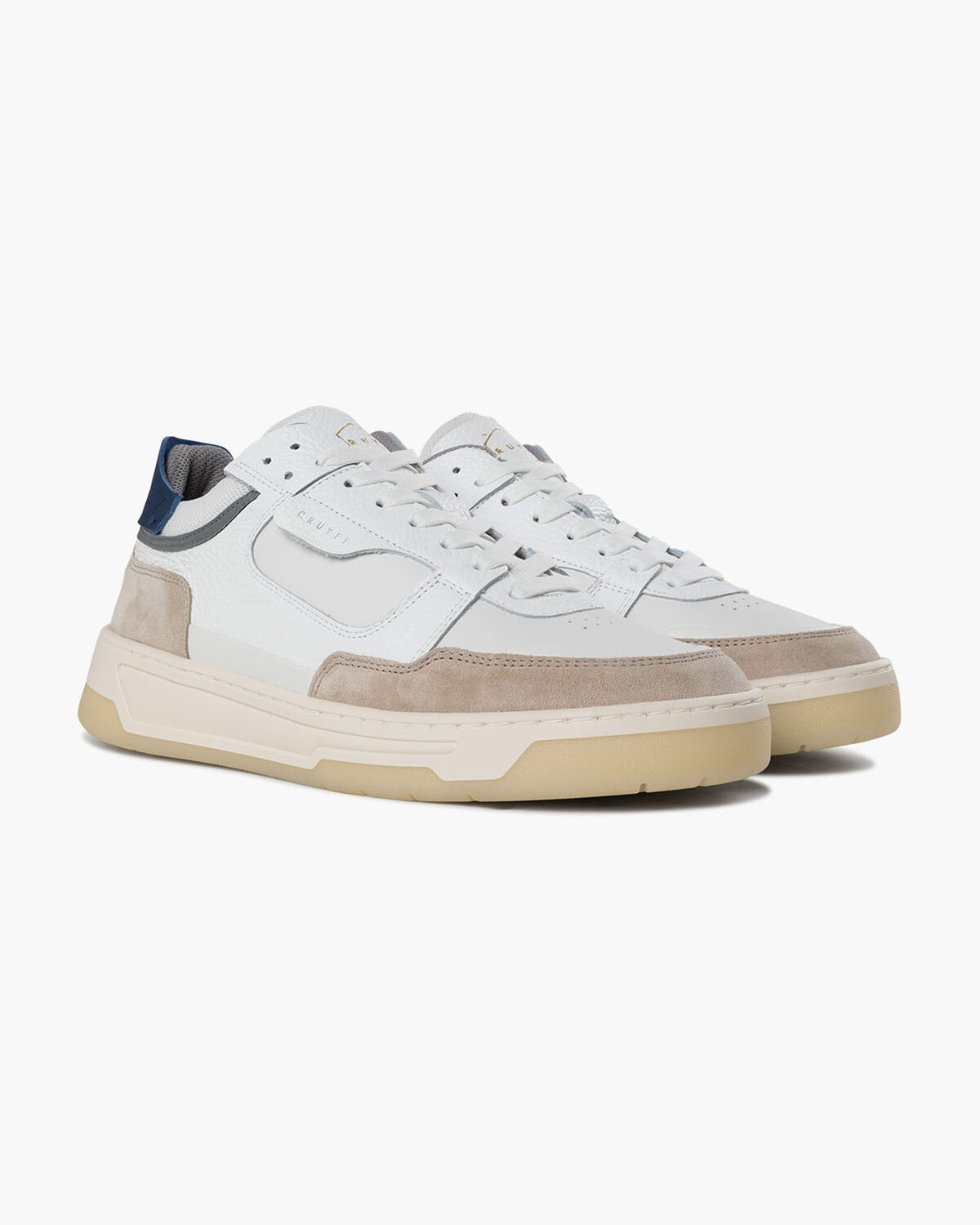 Nemes Mid - Soft Nappa/Suede, White/Blue, hi-res