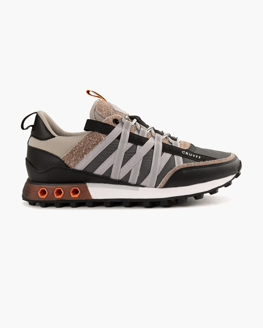 Fearia Hex - Crepe Nylon/Hairy Suede, Grey/Miscellaneous, hi-res