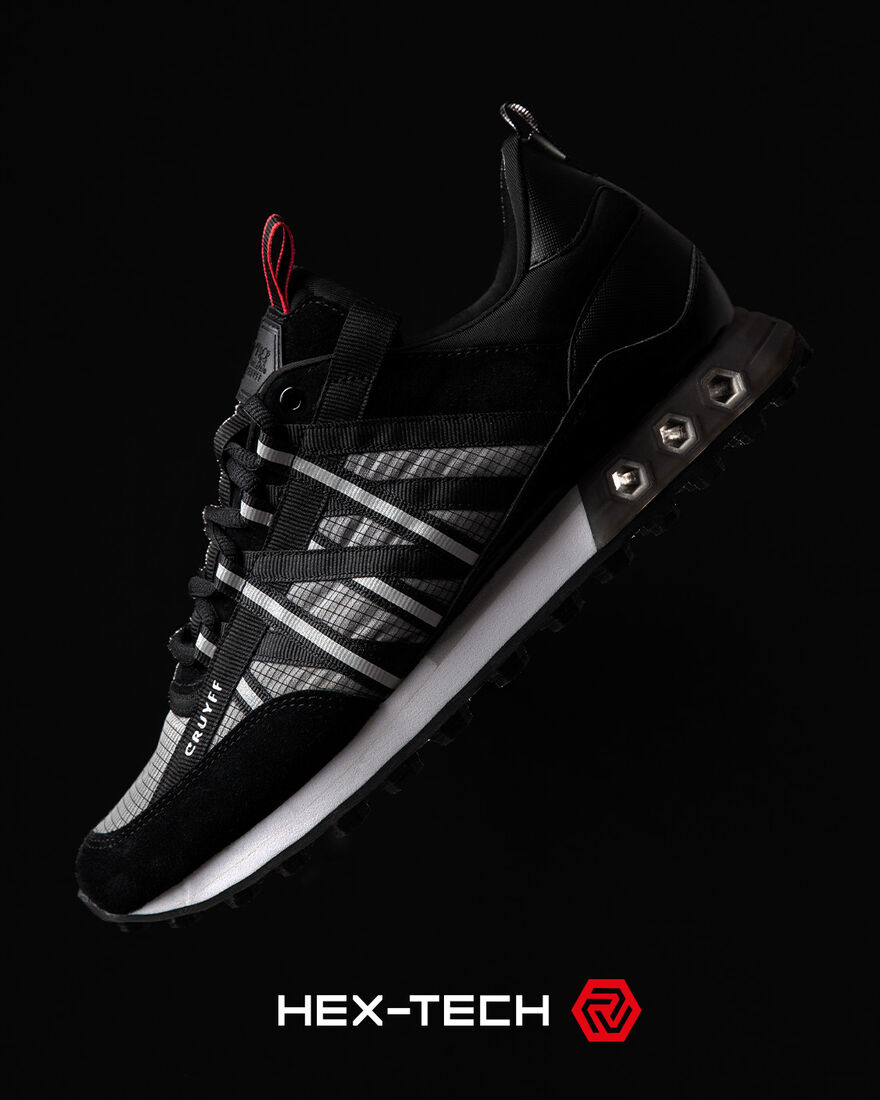 Fearia Hex - Grid Ripstop/Suede, Black/Grey, hi-res
