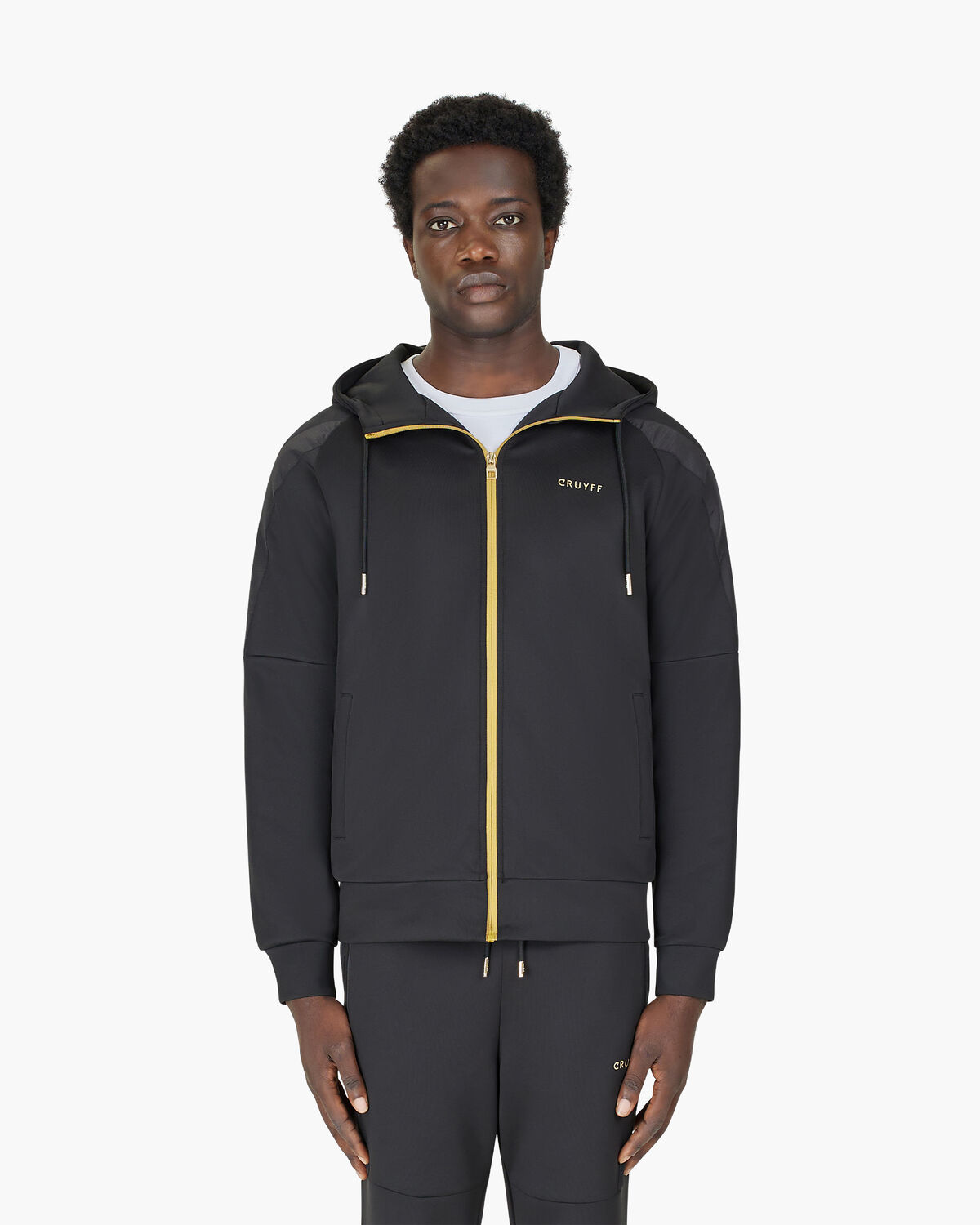Hato ZT Hood, Black/Gold, hi-res