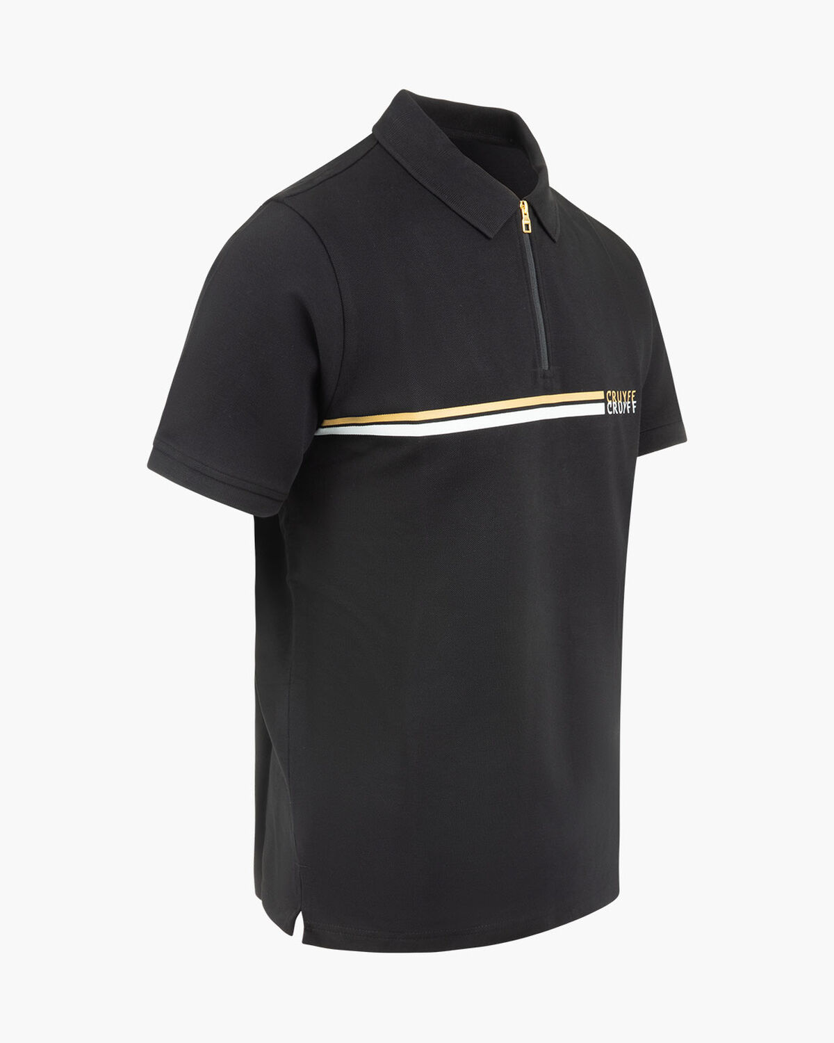 Fuze polo, Black/Gold, hi-res
