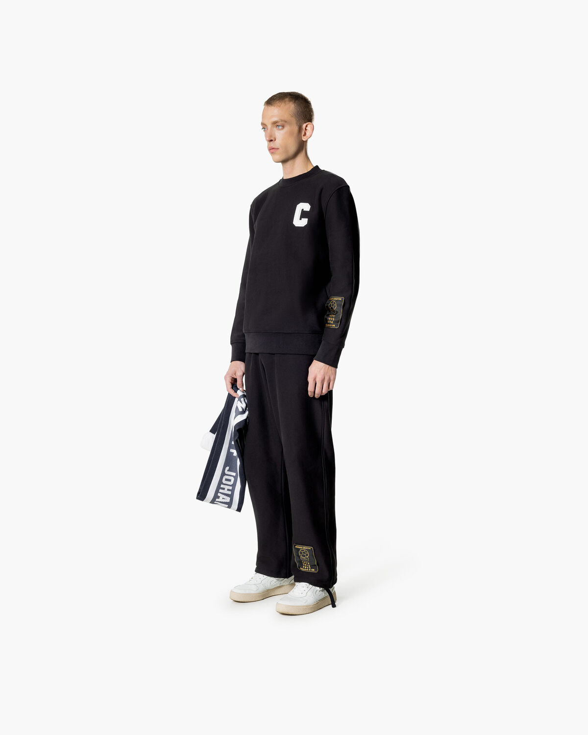 Premium Sweat Crewneck, Black, hi-res