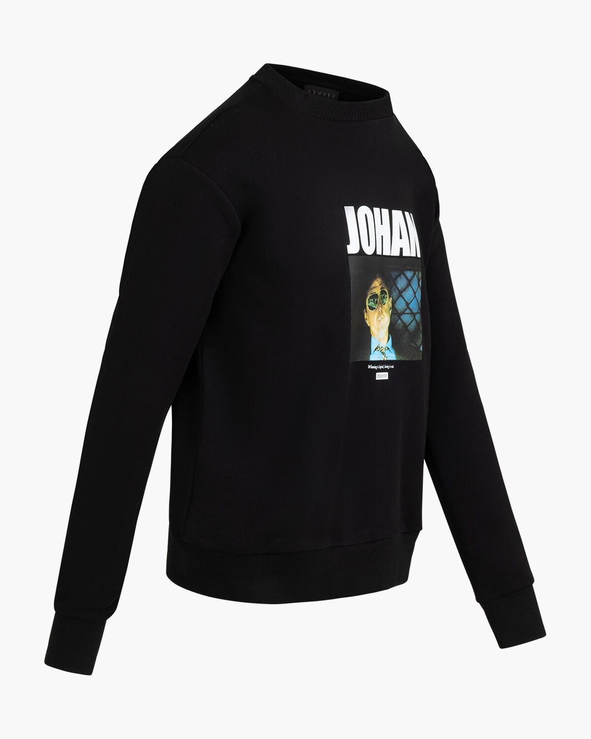 Johan Crewneck, Black, hi-res