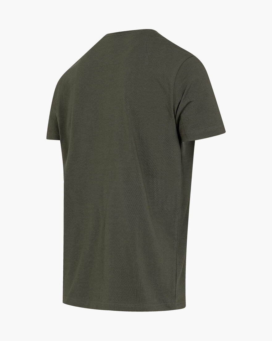 Camo Tee - 95% Cotton / 5% Elastane, Green, hi-res