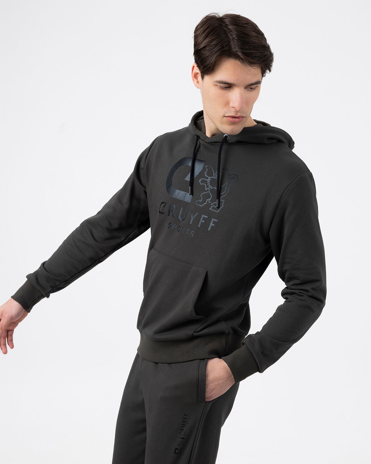 Do Hoodie - 80% Cotton / 20% Polyester, Army green, hi-res