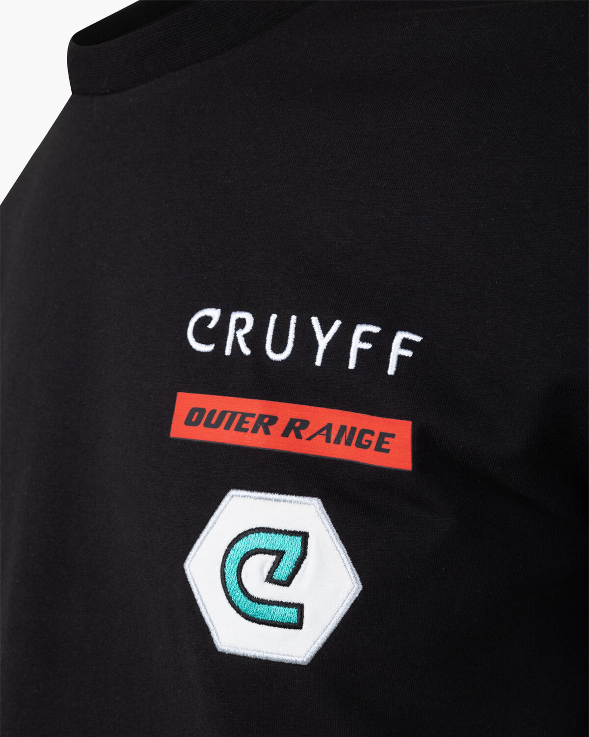 Outerrange Tee, Black, hi-res