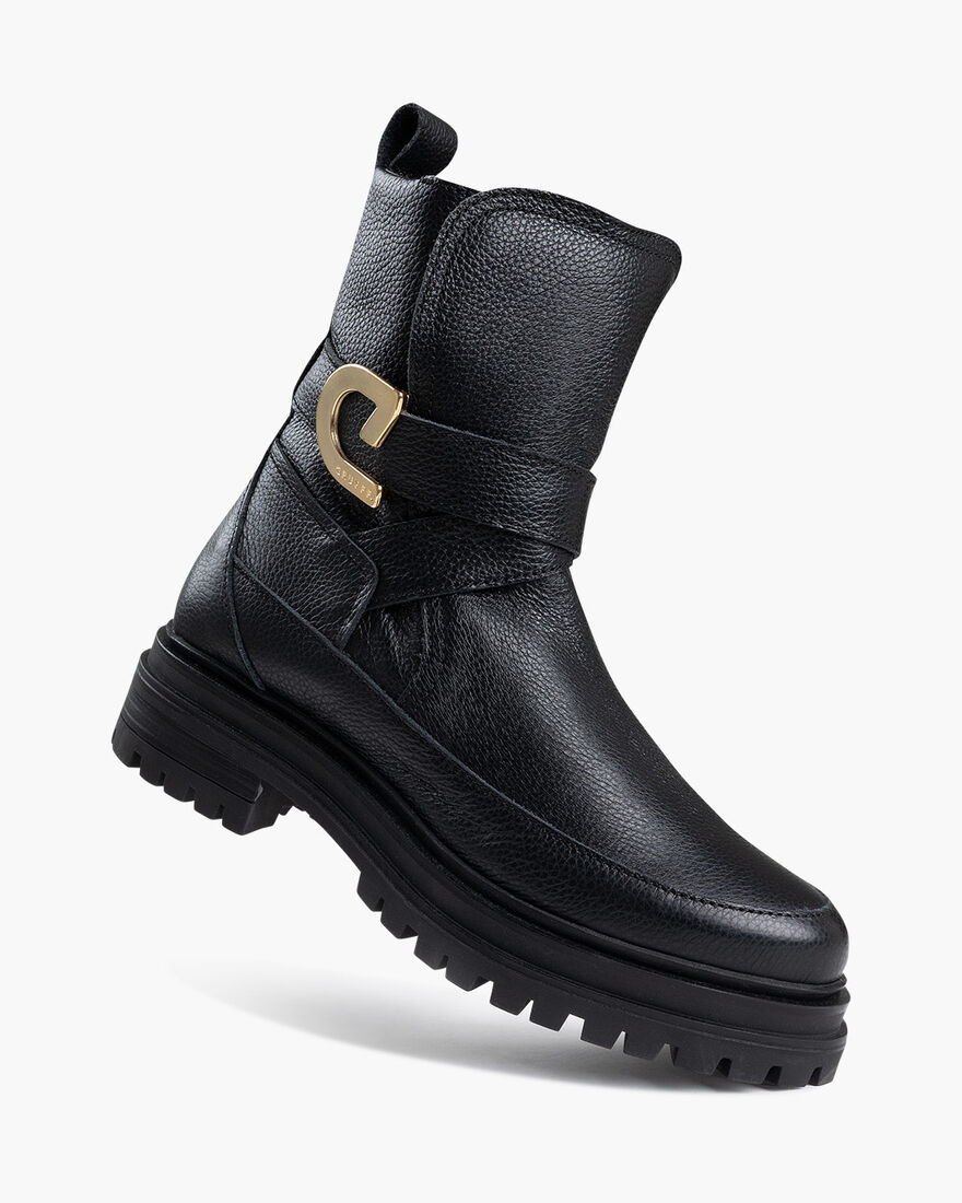 Blake Strap boot, Black, hi-res