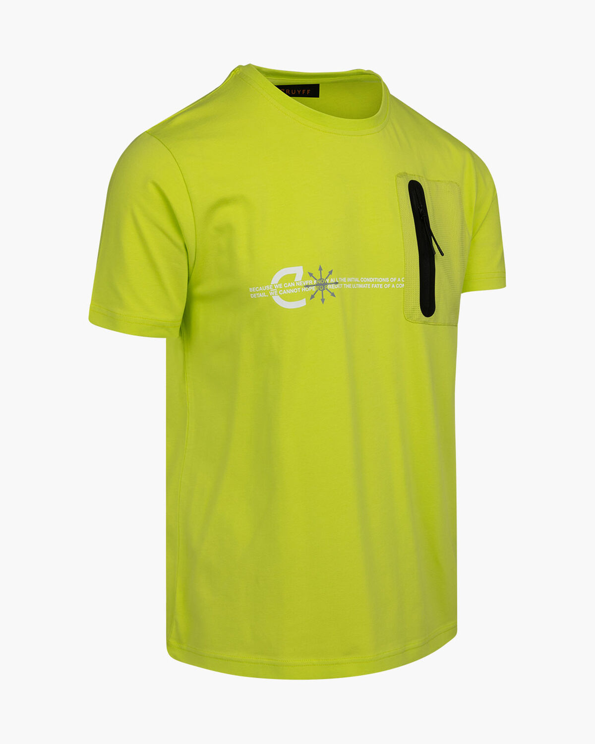 Ray Tee - 95% Cotton 5% Elastane, Lime, hi-res