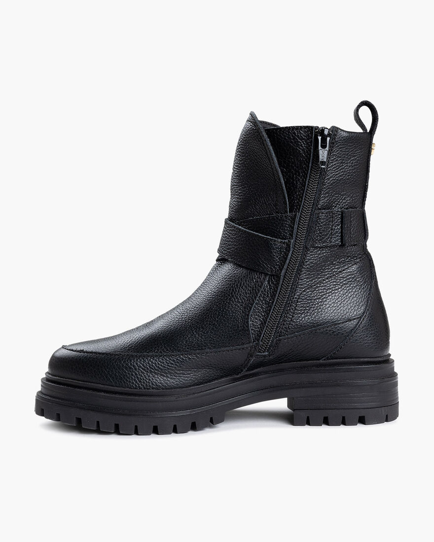 Blake Strap boot, Black, hi-res