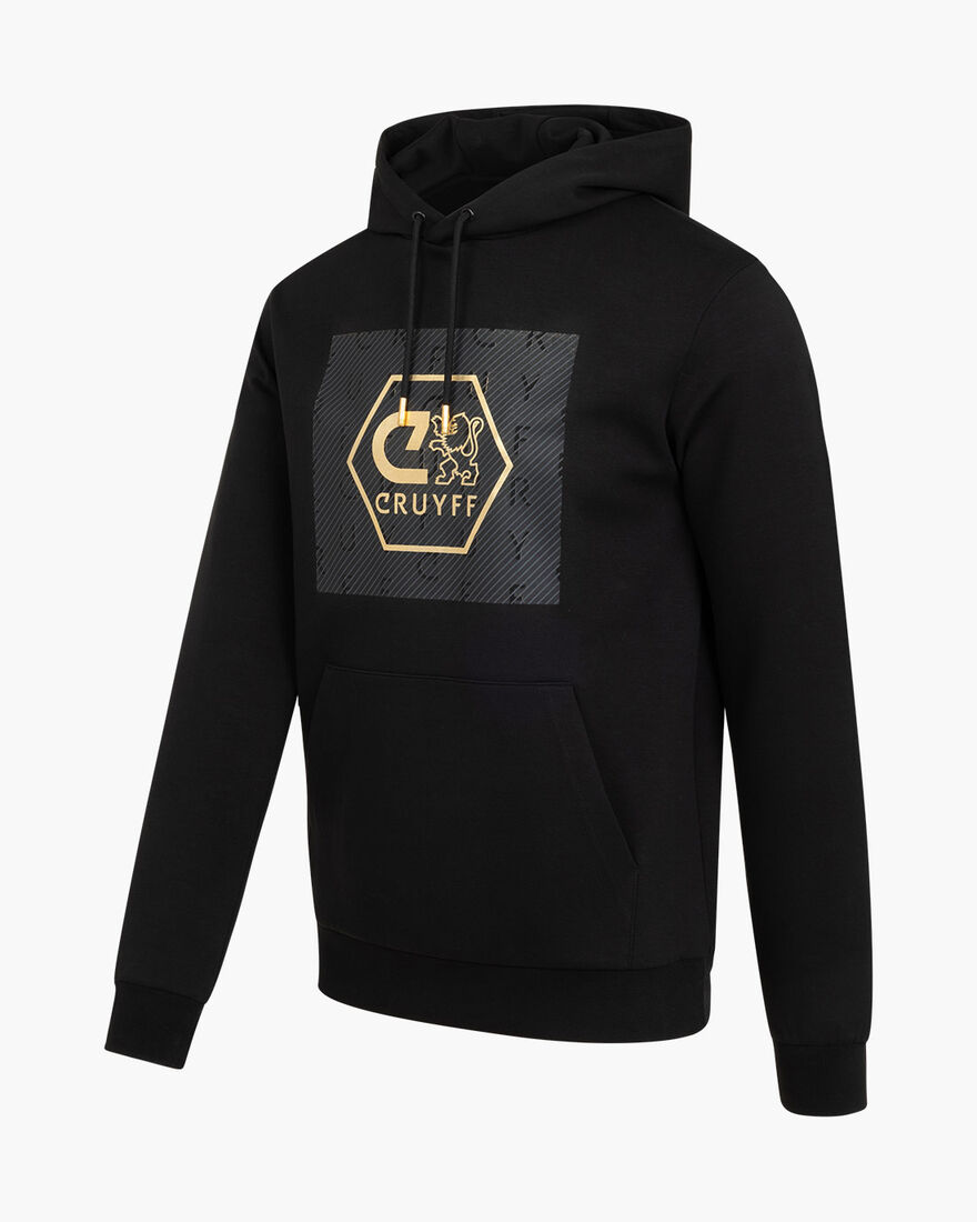 Explore Hoodie, Black/Gold, hi-res