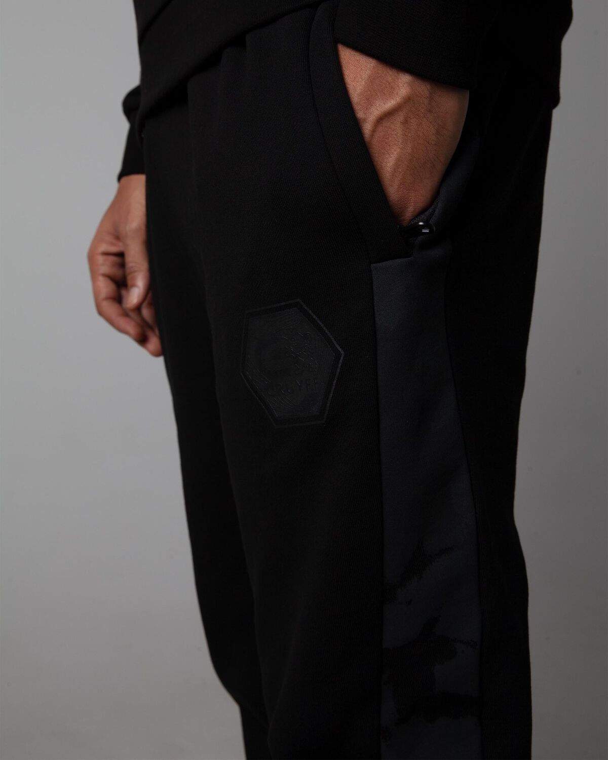 Interstellar Track Pants, Black, hi-res