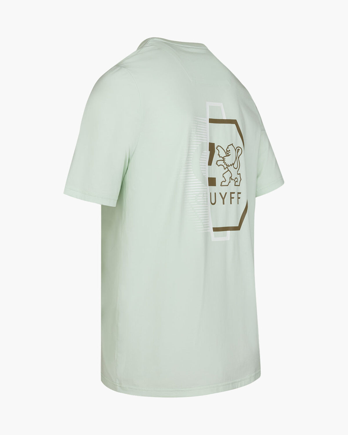 C-Lion Back Graphic Tee, Lime, hi-res