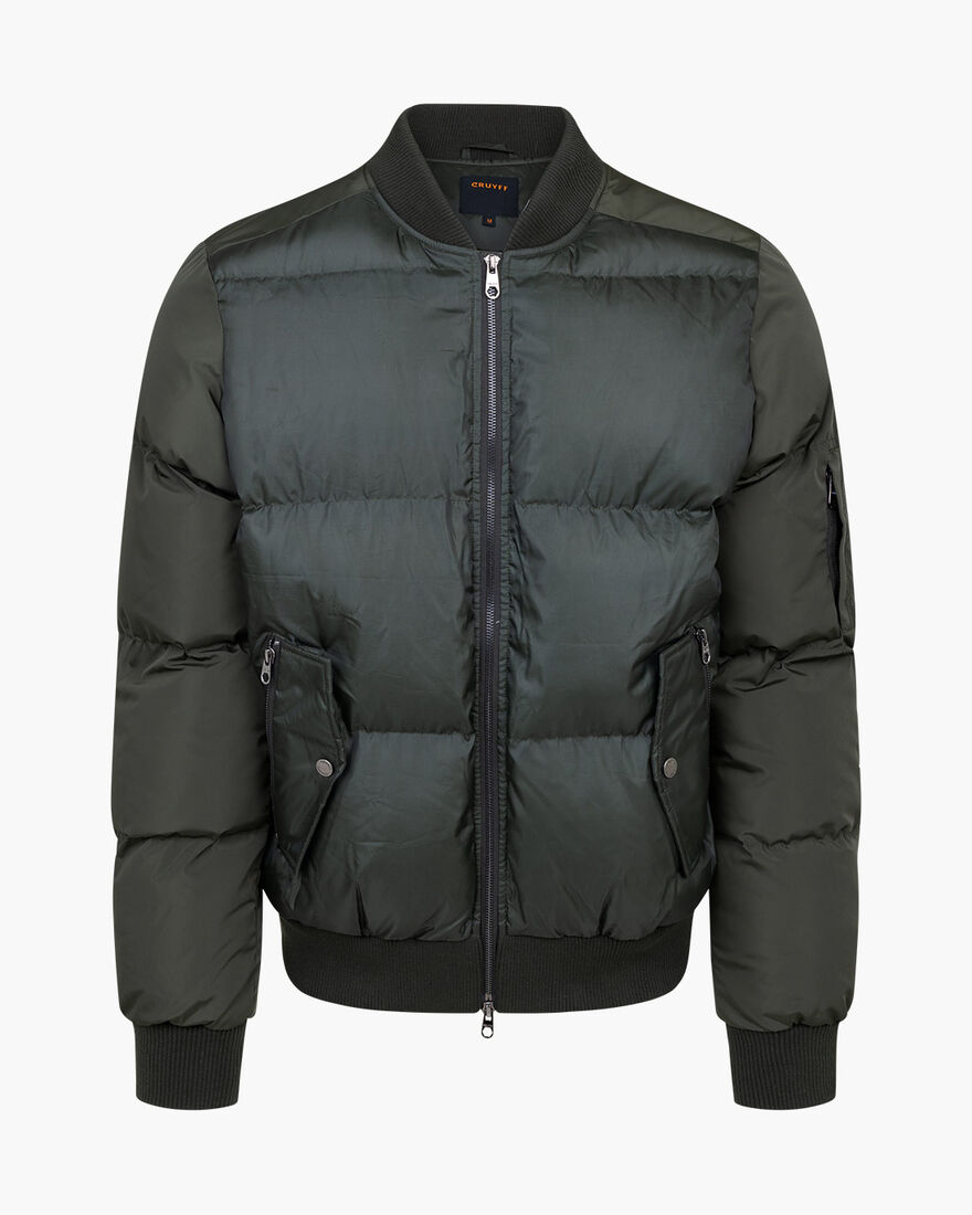 Aneto Bomber - Recycled Polyester, Green, hi-res