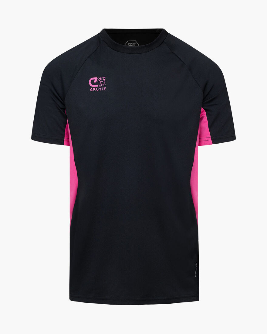 Cruyff Tech Turn Shirt Senior, Black/Miscellaneous, hi-res
