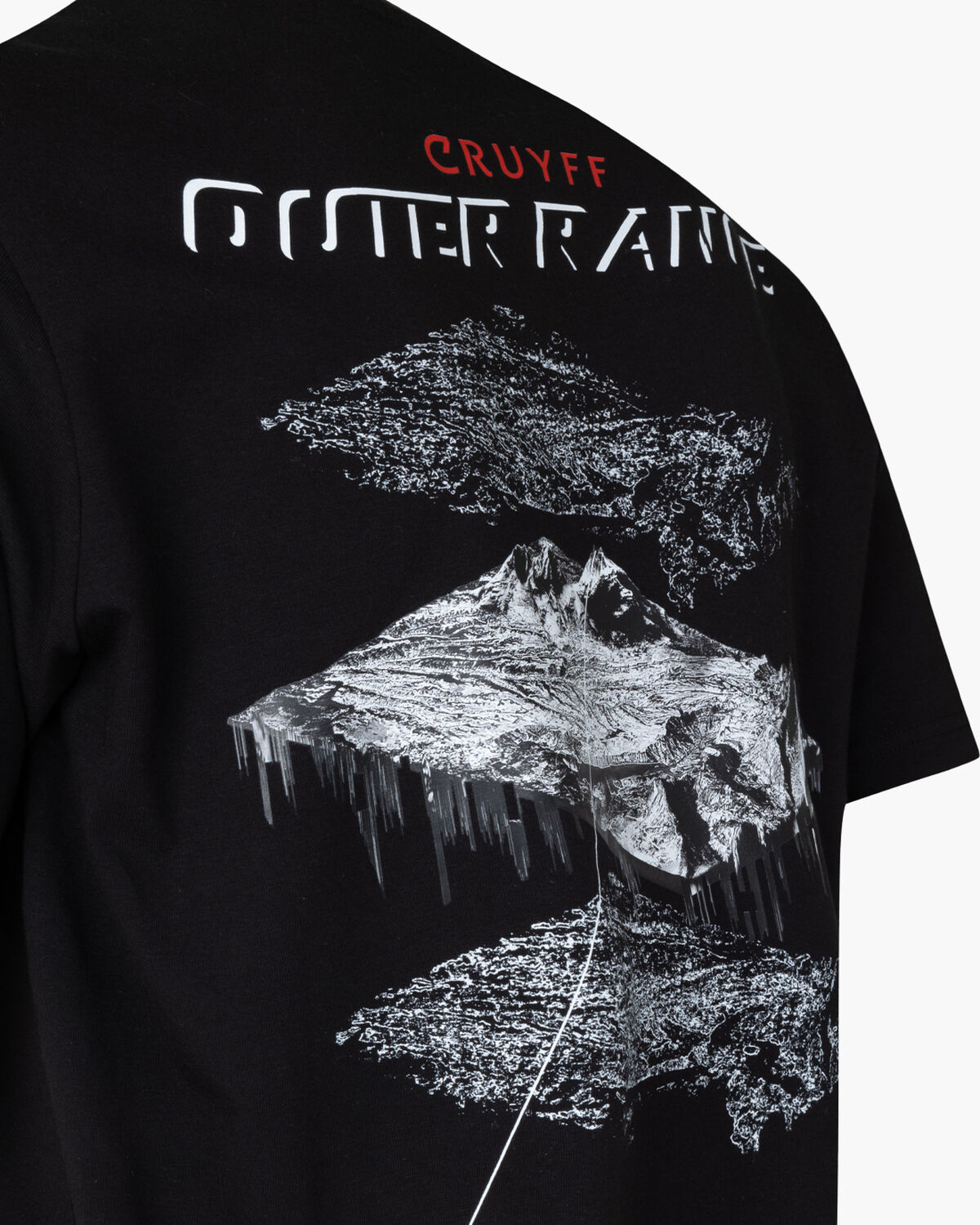 Outerrange Tee, Black, hi-res