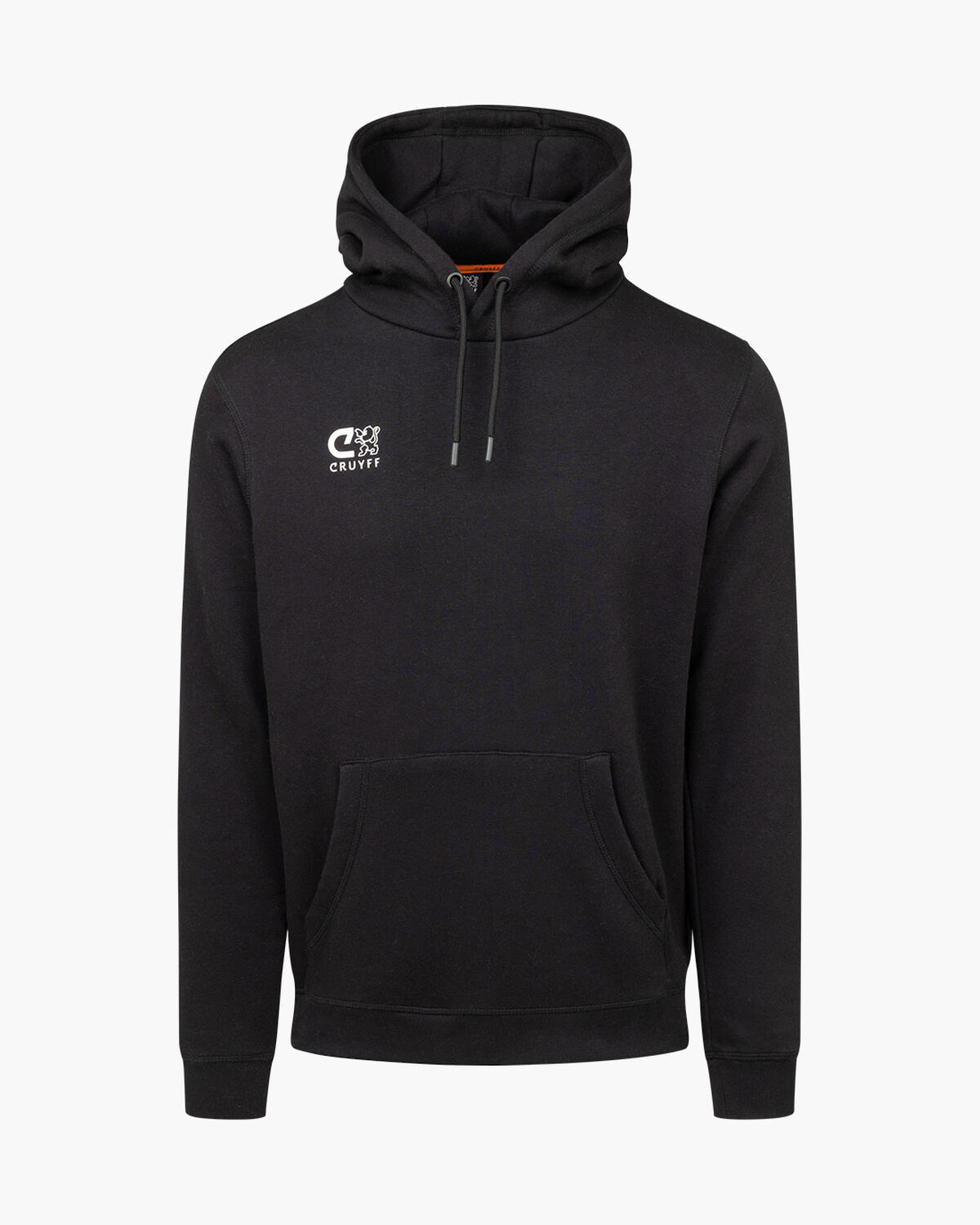Cruyff Core Hoodie Senior - 70% Cotton / 30% Polye, Black, hi-res