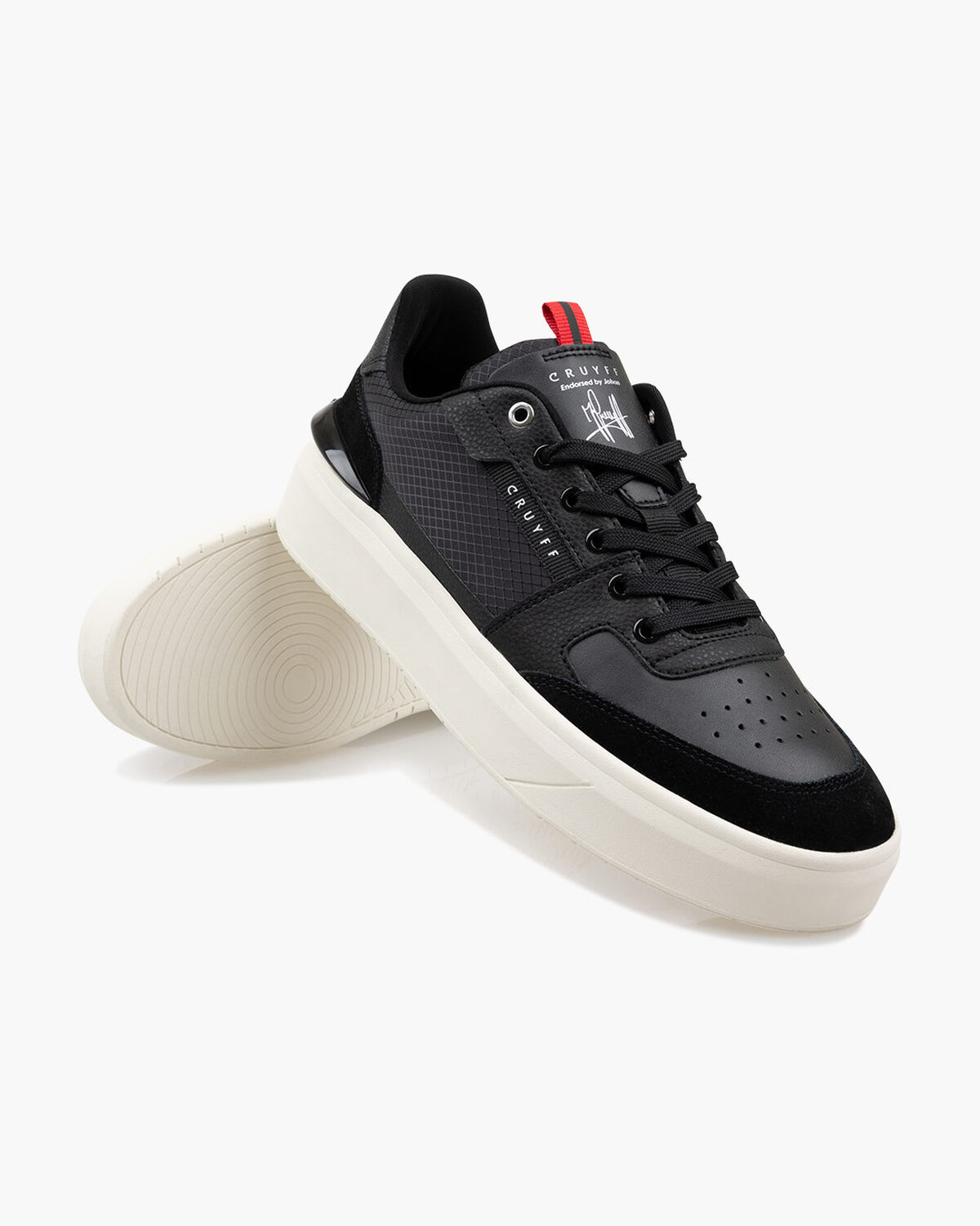 Endorsed Tennis, Black/Red, hi-res
