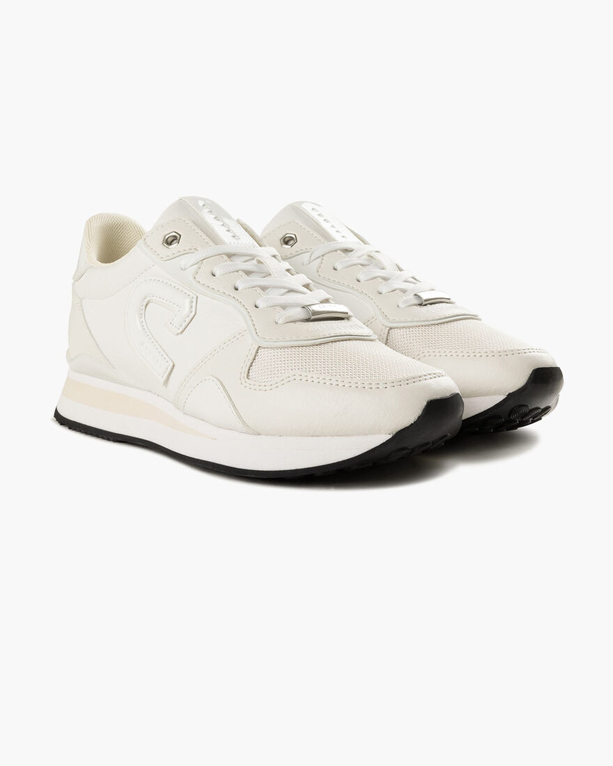 Parkrunner Lux - Tumbled/Mesh/Patent, White, hi-res