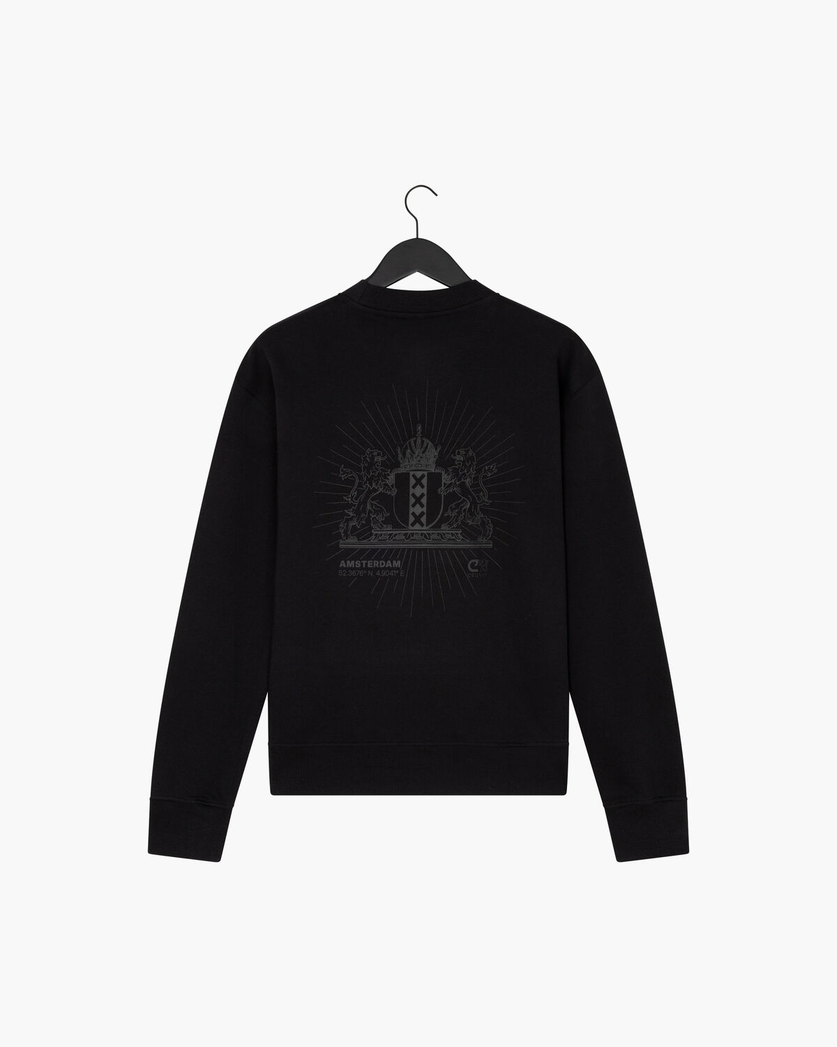City Pack Crewneck AMS, Black, hi-res