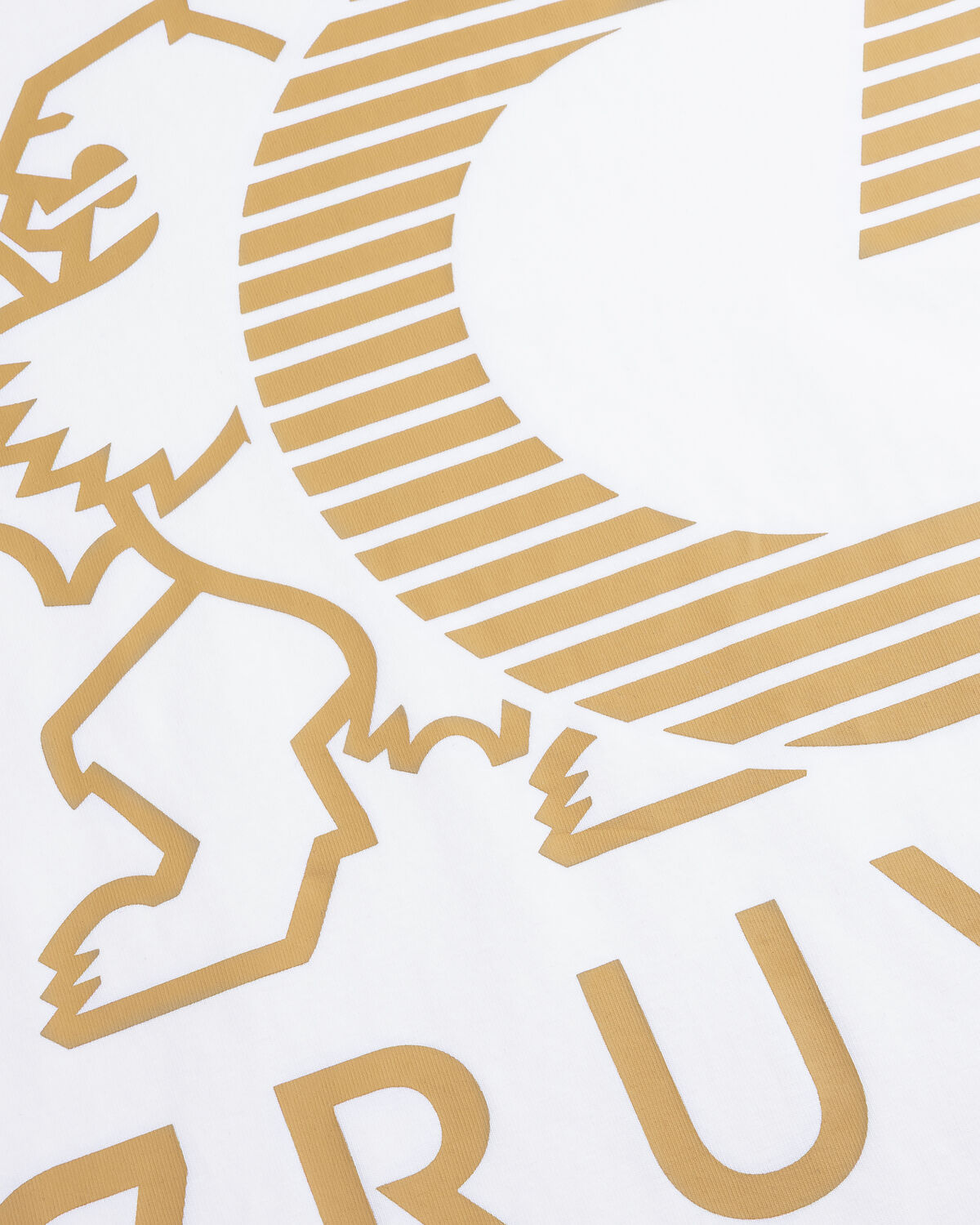 C-lion Alpha Tee, White/Gold, hi-res