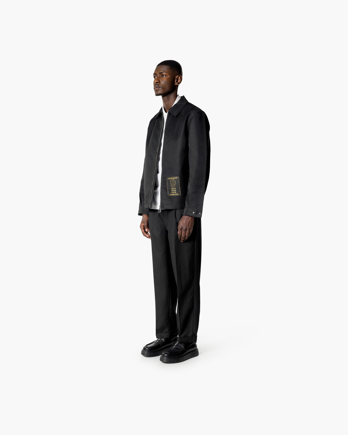 Harrington Jacket, Black, hi-res