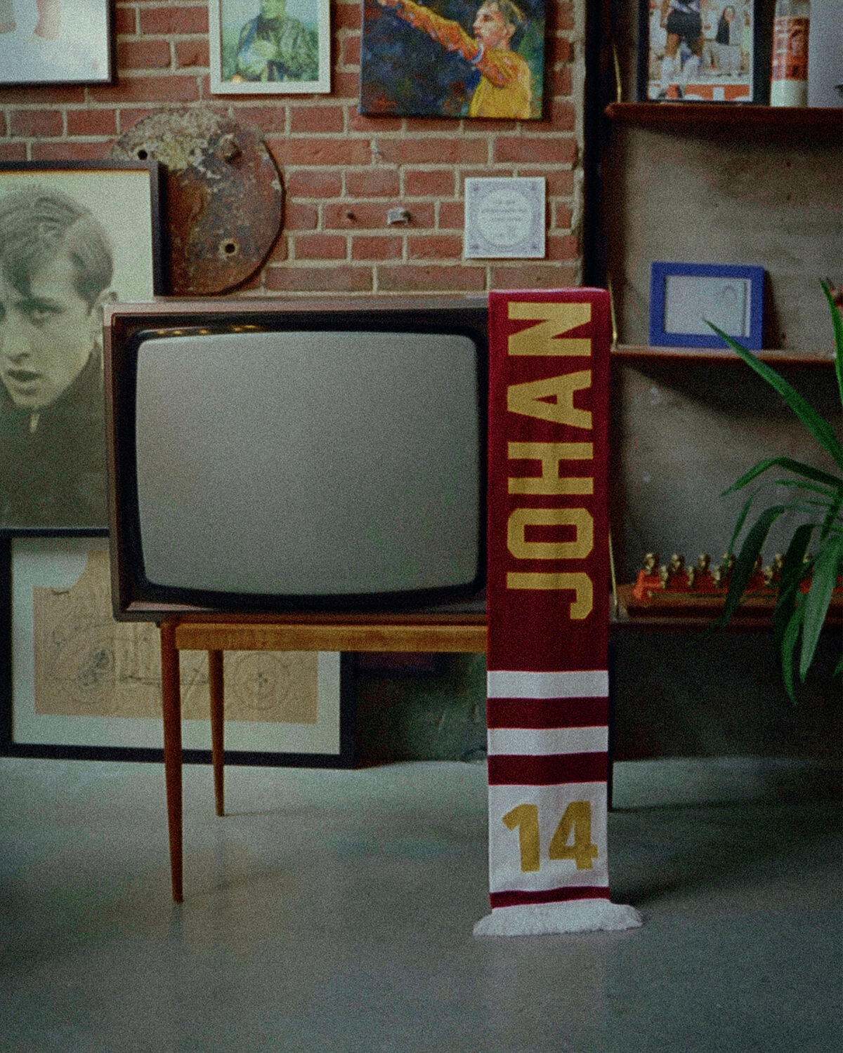 Johan Cruyff Scarf, Bordeaux, hi-res