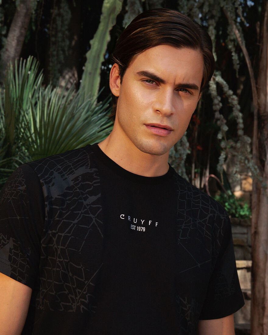 Rafael Tee  - 95% Cotton / 5% Elastane, Black, hi-res