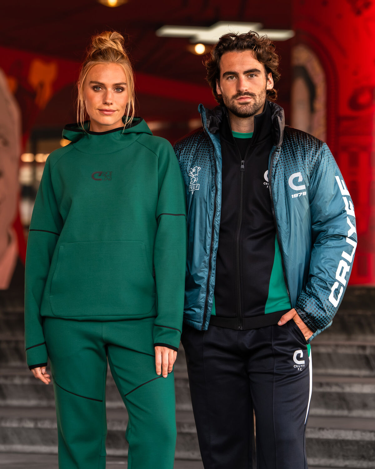 Player Jacket, Green/Black Gradient, hi-res
