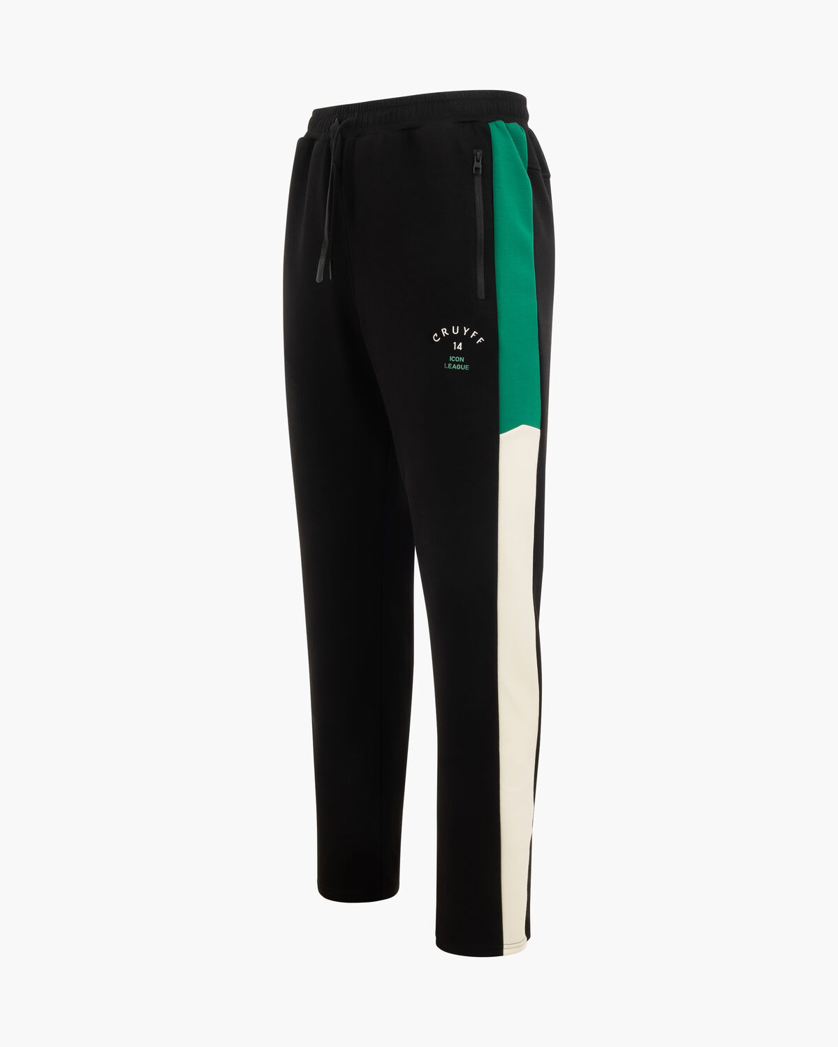 League 14 Jogger, Black/Green, hi-res