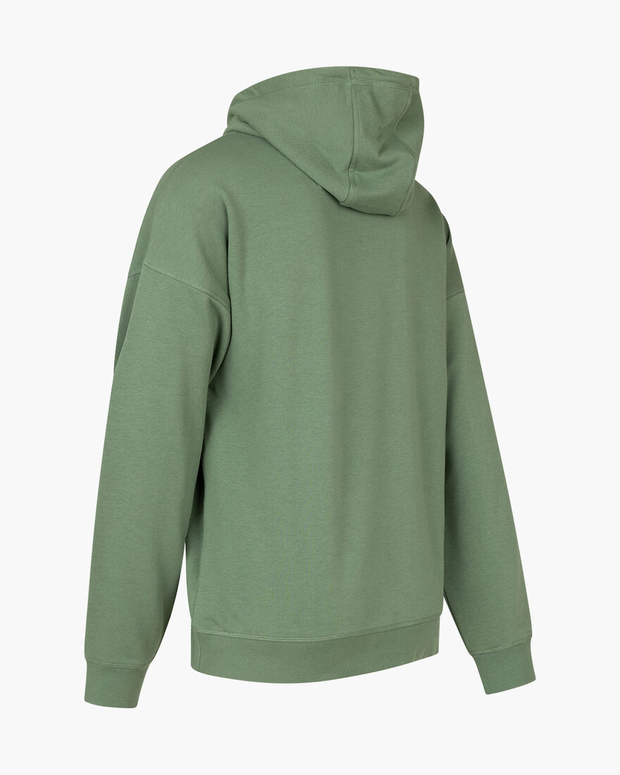 Milo Hoodie - 100% Cotton, Forest Green, hi-res