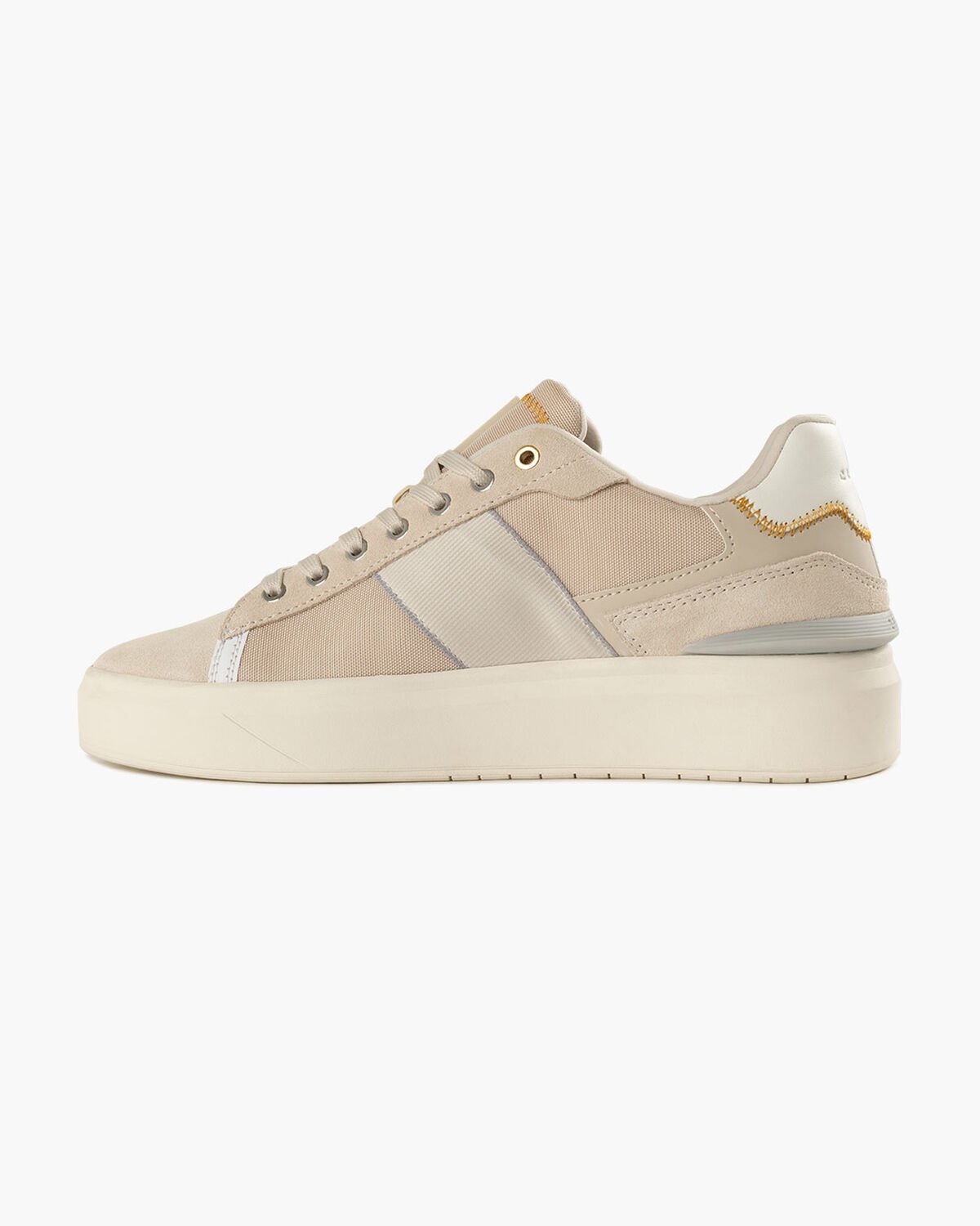 Charco - Nylon Canvas/Suede, Crème, hi-res