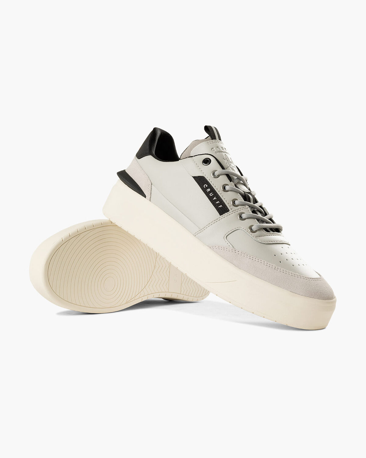 Endorsed Tennis - Soft Leather/Suede, Light Grey, hi-res