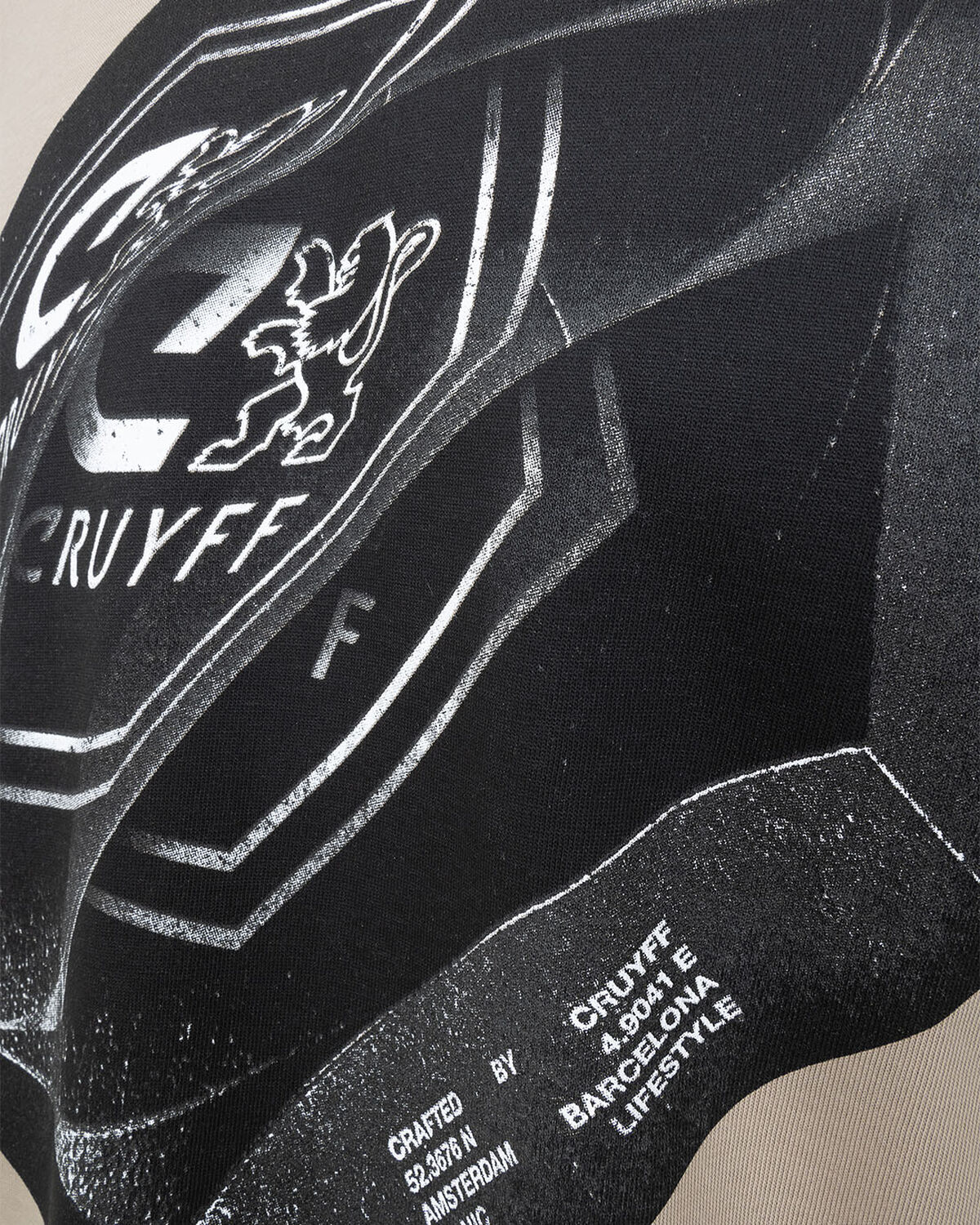 Alex Tee - 100%Cotton, Sand, hi-res