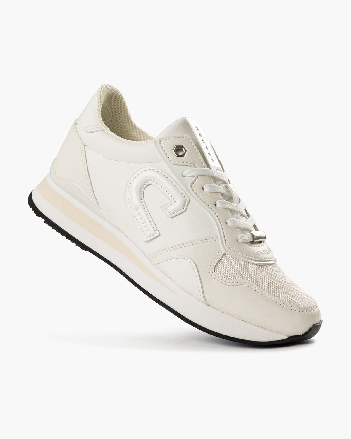 Parkrunner Lux - Tumbled/Mesh/Patent, White, hi-res