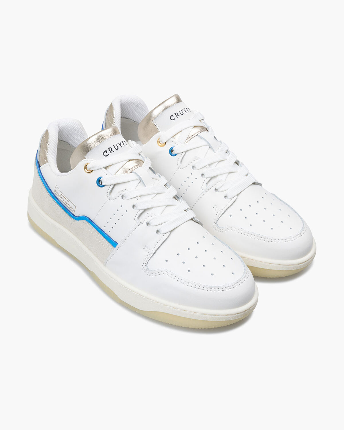 Tribuna Lux, White/Blue, hi-res