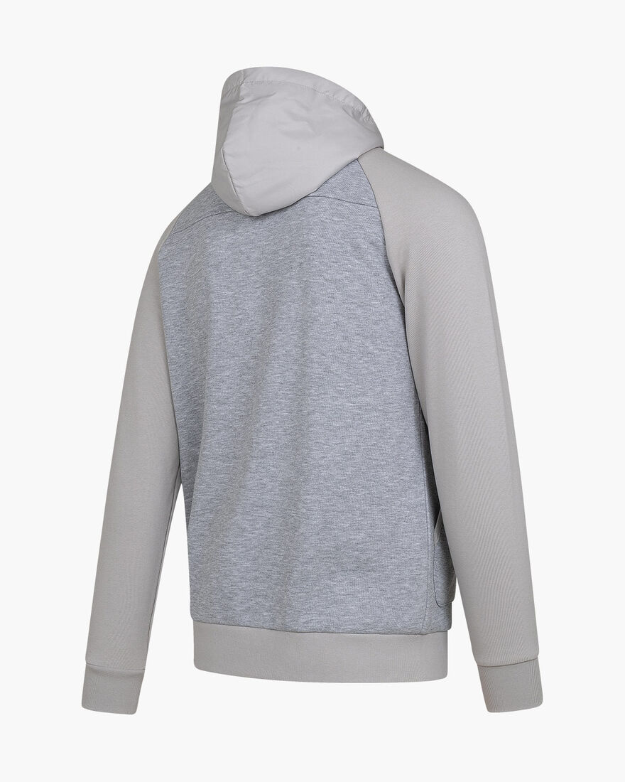 Galanzo FZ Track Top - 65% Polyester / 35% Cotton, Light Grey, hi-res