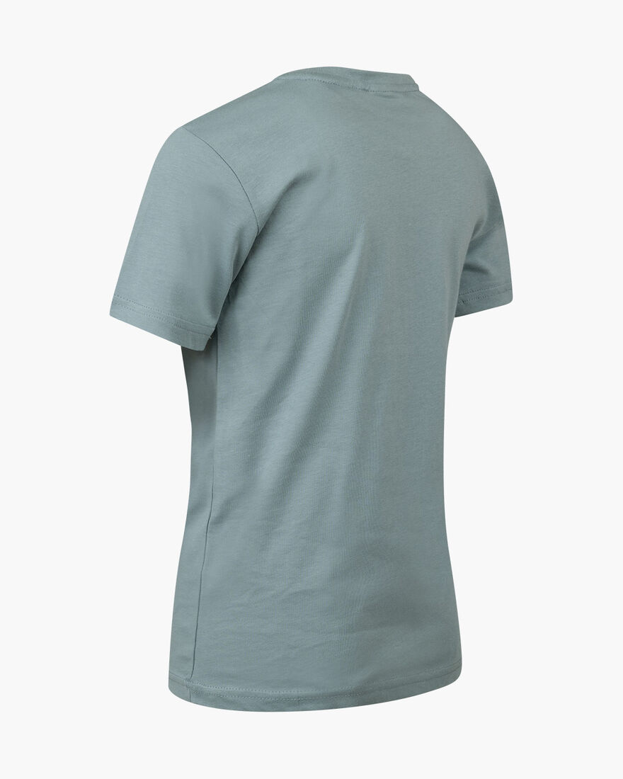 Booster Tee  - 100% Cotton, Blue, hi-res