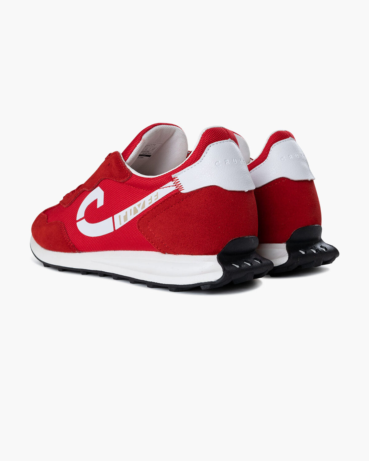 Londra Walk - Suede/Nylon, Red, hi-res
