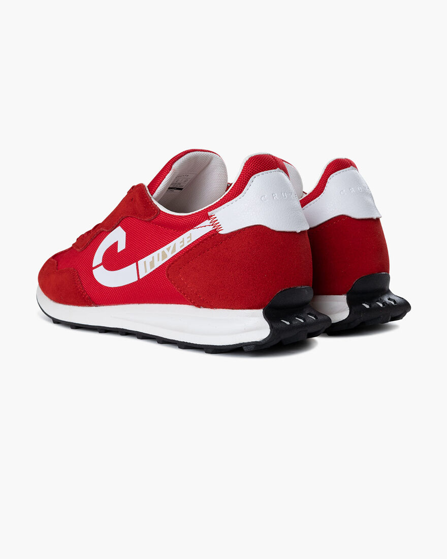 Londra Walk - Suede/Nylon, Red, hi-res
