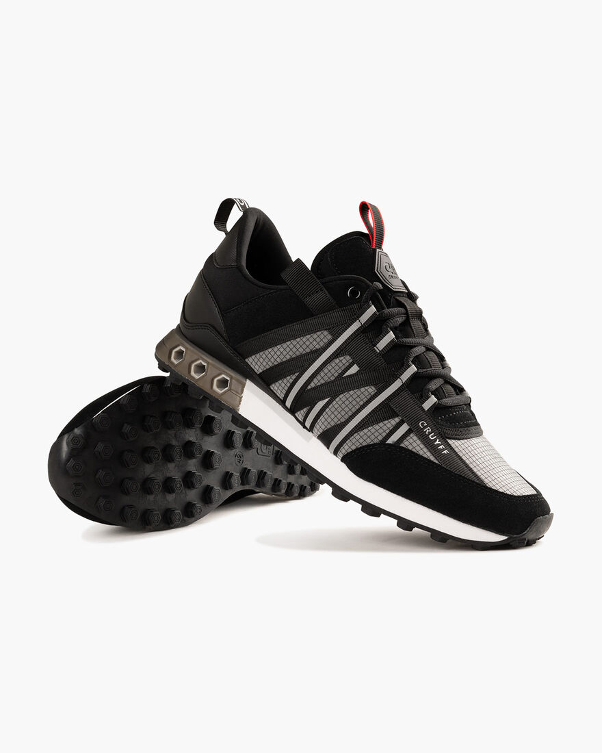 Fearia Hex - Grid Ripstop/Suede, Black/Grey, hi-res