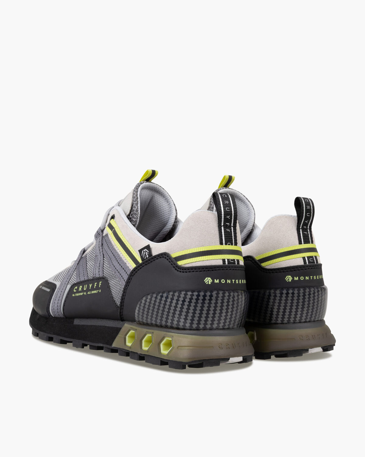 Interlace Hex-Tech // Montserr, Grey/Yellow, hi-res