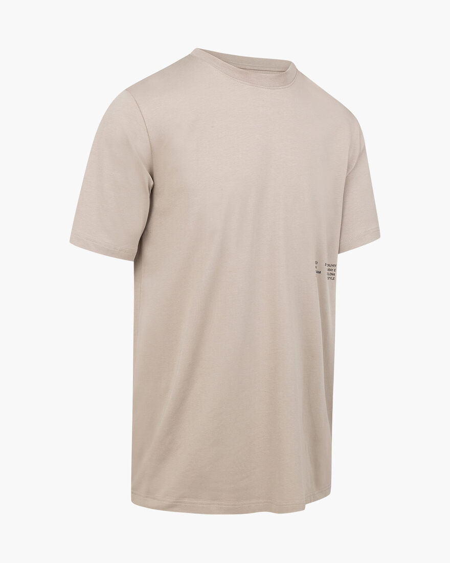 Mica Tee - 95% Cotton 5% Elastane, Sand, hi-res