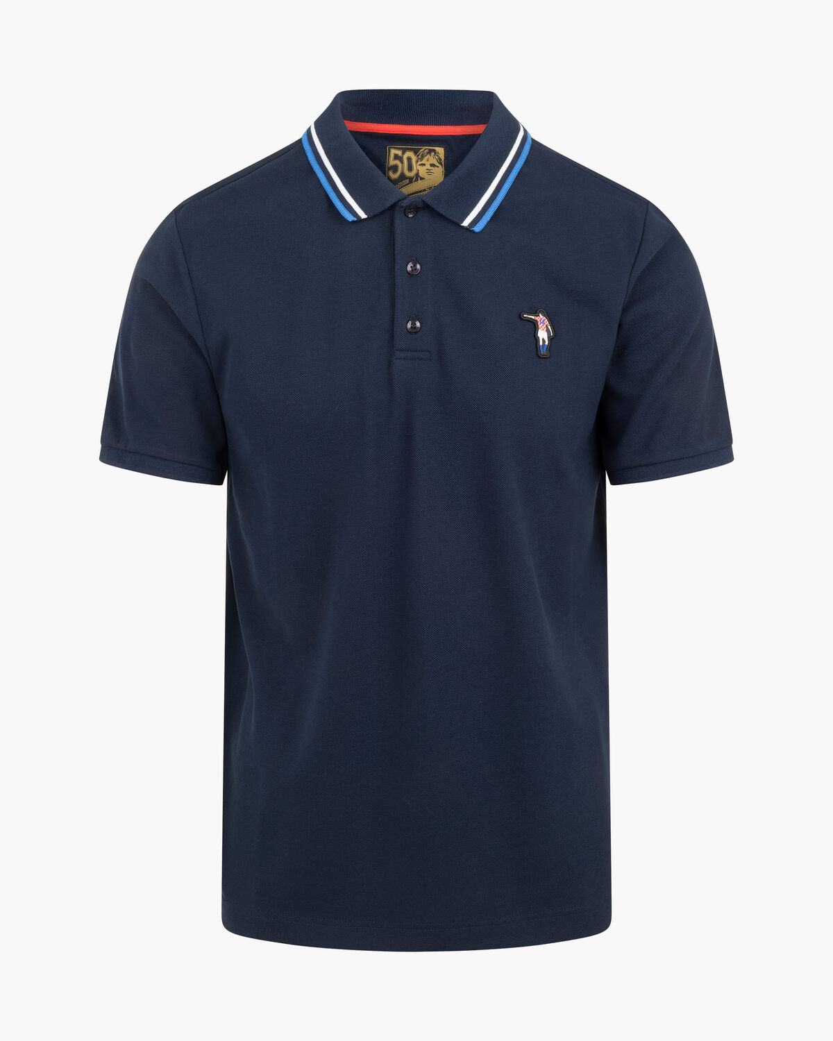 Dos Rayas Polo, Navy/Red, hi-res