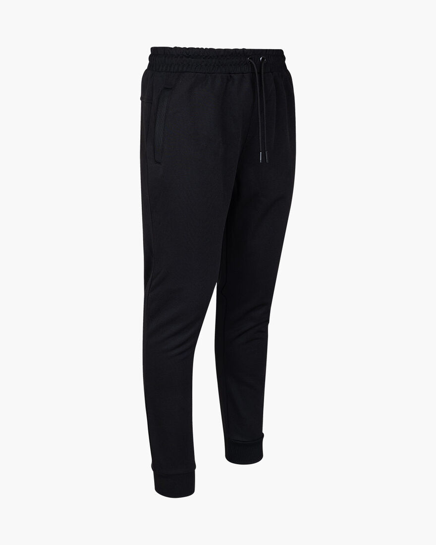Montez Track Pant - 65% Polyester / 35%Cotton, Black, hi-res