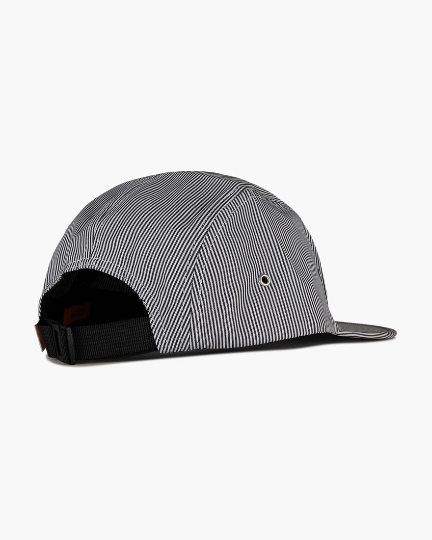 Cruyff Bruno 5 Panel Cap, Black, hi-res