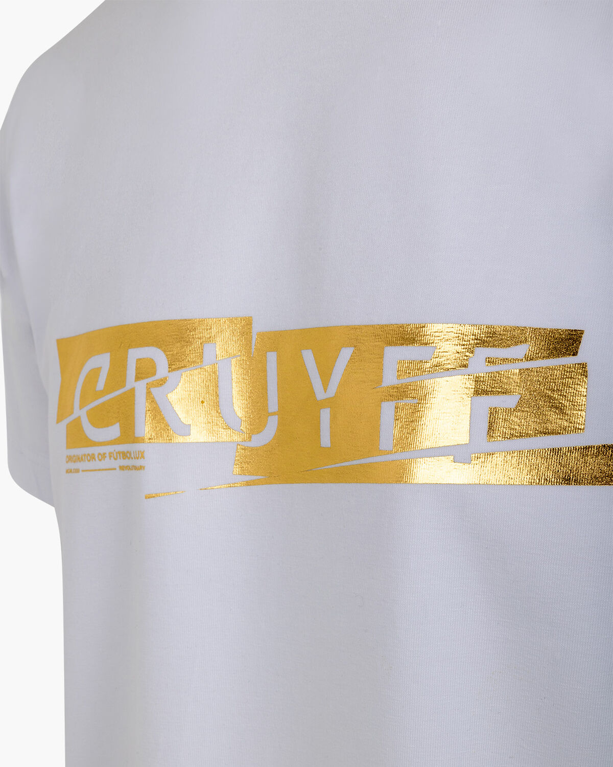 Sentido Tee, White/Gold, hi-res