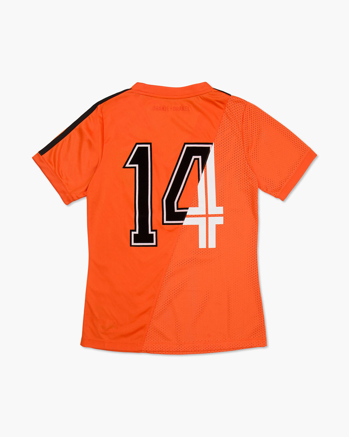 Cruyff Euro Womens Tee, Orange, hi-res