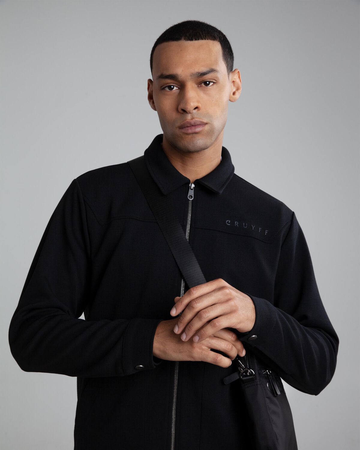Elluvium Overshirt, Black, hi-res