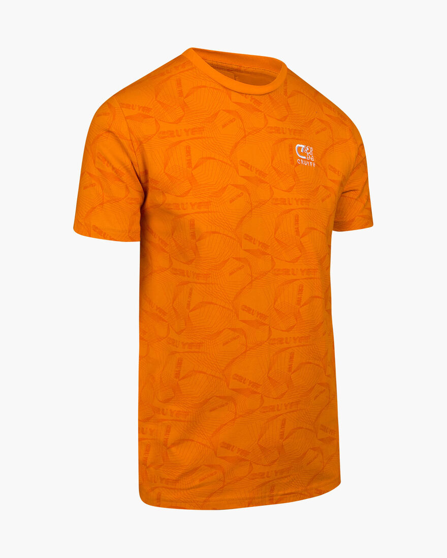 Aleix SS Tee - Mint - 100% cotton, Orange, hi-res