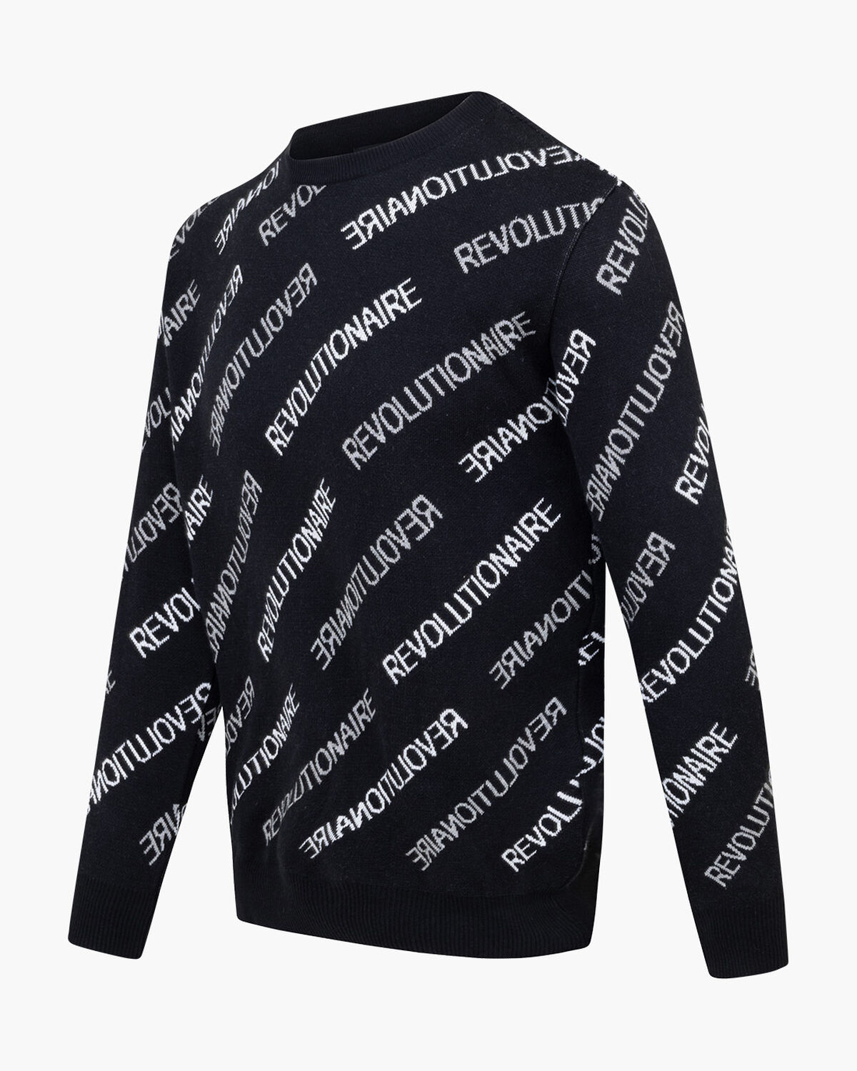 Revolucion Jumper- 100% Cotton, Black, hi-res